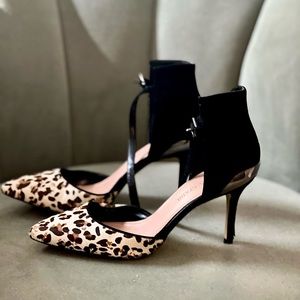 - Enzo Anglioni Caswell leopard Heels